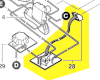 platine électronique ponceuse 7460 Skil