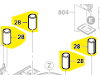 plot pour plaque vibrante 7380 et 7381 Skil