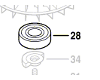 Roulement réf. 2 609 110 748 BOSCH