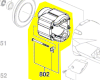 stator réf. 2610Z01053 Skil