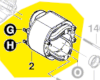 Stator 1 609 B04 898 BOSCH