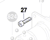 Vis tête creuse 6 pans M8x30-10,9 réf. 2 910 151 246 BOSCH