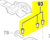 Vis M4x10 réf. 1 603 435 068 BOSCH