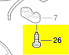 Vis réf. 2 610 315 386 Bosch