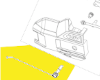 vis réglage tension chaîne réf. 5131045495 Ryobi