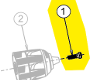 vis mandrin réf. 5131000976 Ryobi