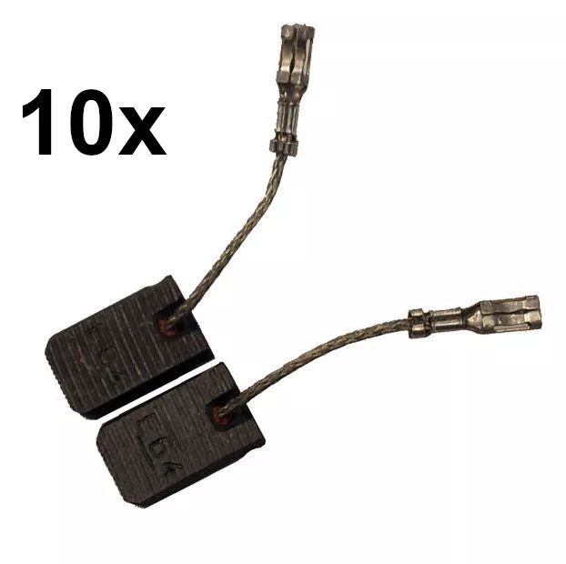 Balais De Charbon 5x10x17 Mm Pour Meuleuses Bosch - Compatible GWS10-125Z, GWS10-150C, Etc.