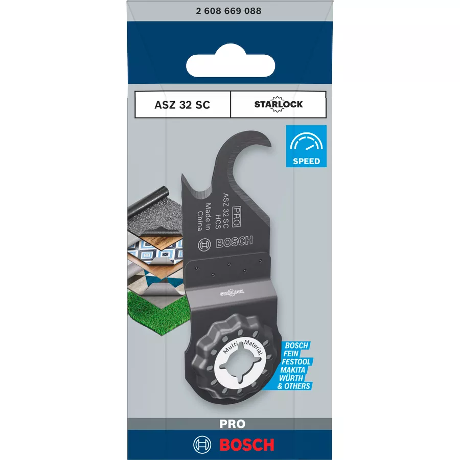 Couteau PRO ASZ 32 SC BOSCH Starlock 24x11mm