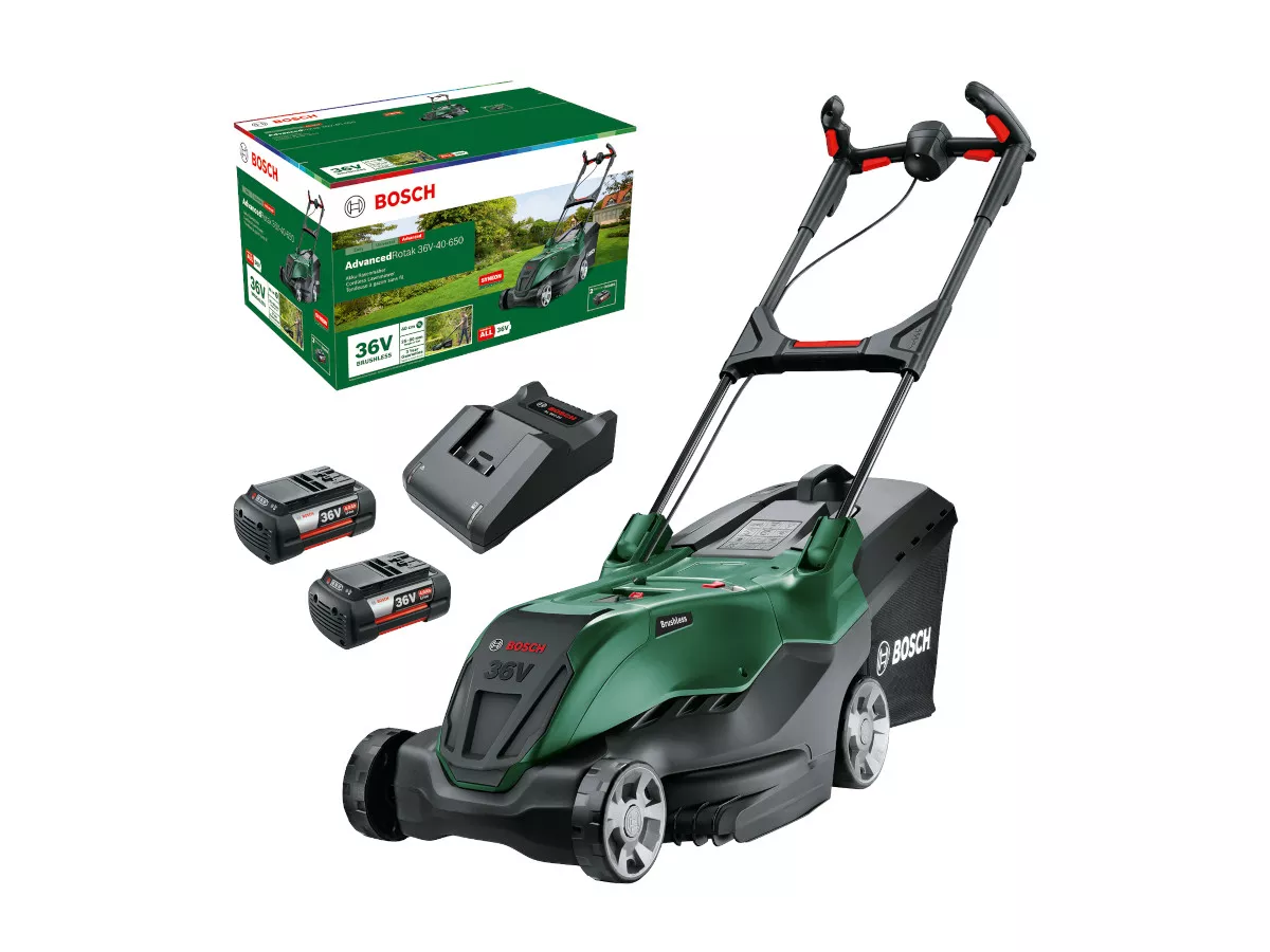 Tondeuse à gazon sans-fil AdvancedRotak 36V-40-650 +2 batteries