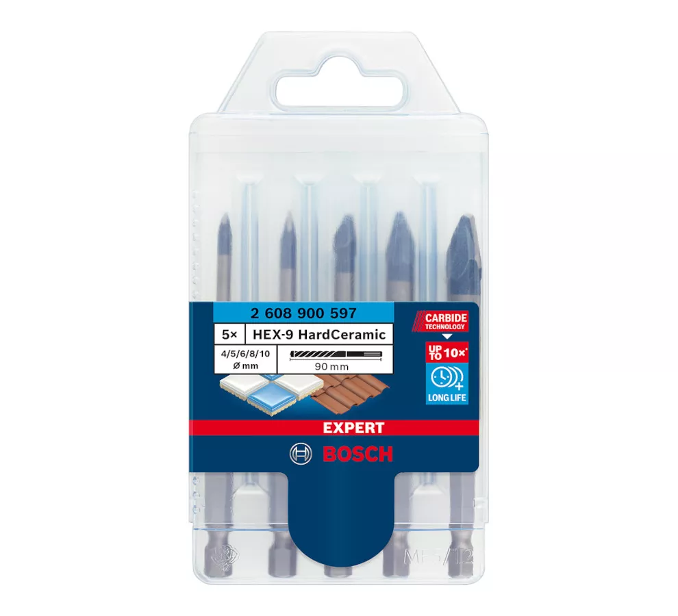 Kits De Forets EXPERT HEX-9 HardCeramic - Bosch Professional