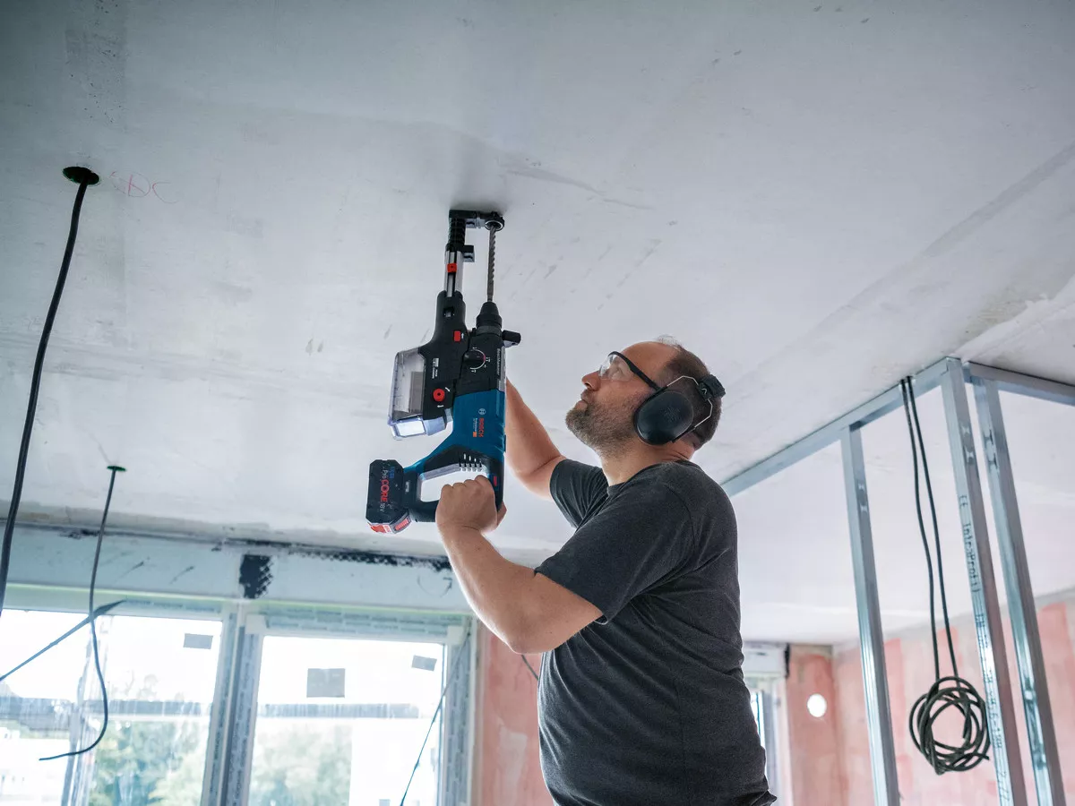 aspirateur à poussière GDE 28 D Bosch pour GBH 18V-28 DC