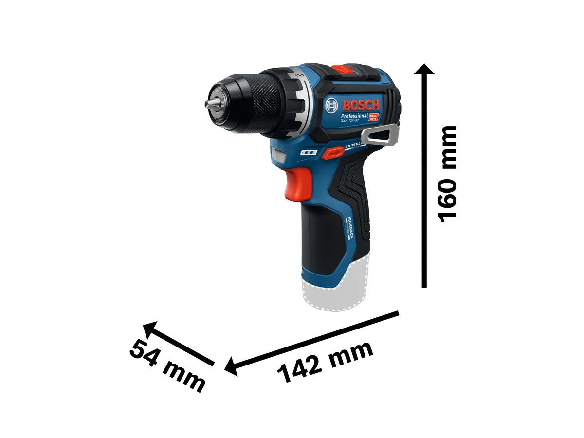 perceuse visseuse GSR 12V-32 BOSCH batteries, chargeur, sacoche