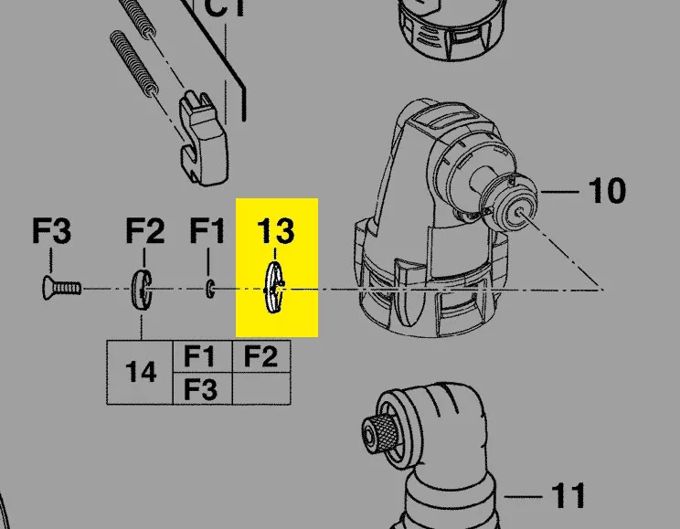Kitchenaid Robot Upgrade Multi-Tool/Oscillating Tool Blade Adapter