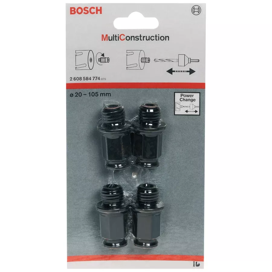 Jeu D'adaptateurs D'arbre Moteur Pour Outils - Compatible Axes 3.17, 4, 5, 6, 8 Mm Vers 6 Mm (M6) - 4