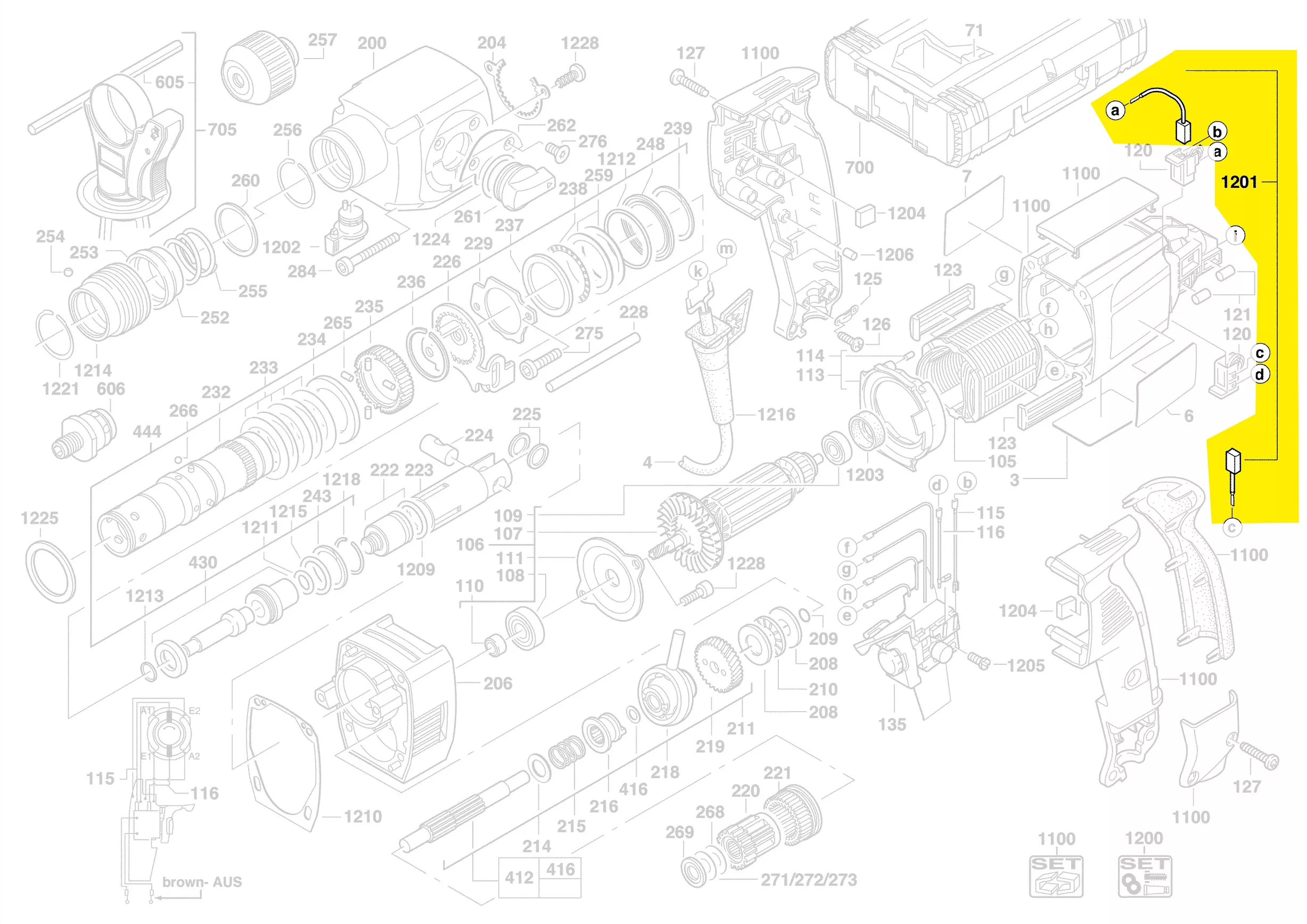 Balais De Charbon Pour Compresseur AEG Atlas Copco - Modèles PN3000SUPX2, PN3000X2, PN3500, PN3500X