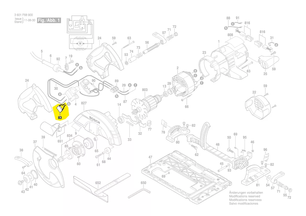 Condensateur réf. 2 610 916 645 BOSCH