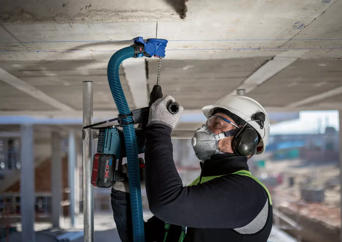 Compatible Avec Bosch Click And Clean - Adaptateur Pour Defonceuse Triton Tra001 Accessoire D Aspiration Compatible Avec Les Aspirateurs Secs Et Humides Karcher C35