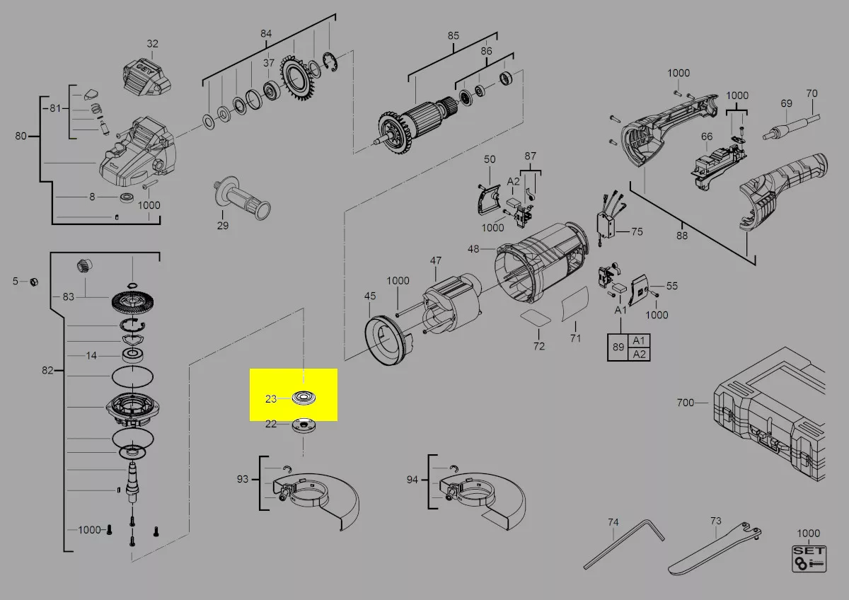 Flasque De Serrage 4932449324 4932263299 - Meuleuse | Retrait Magasin