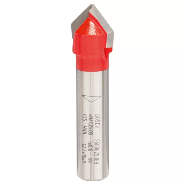 Fraise en V Expert for Wood 2 tranchants carbure