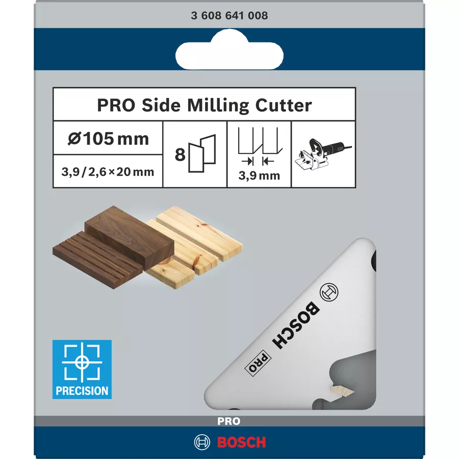 Fraise circulaire Ø105x20x4mm PRO BOSCH réf. 3 608 641 008