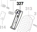 Gachette interrupteur GOF1600CE  réf. 2 610 003 210 BOSCH