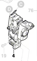 Interrupteur réf. 2 607 200 664 Bosch