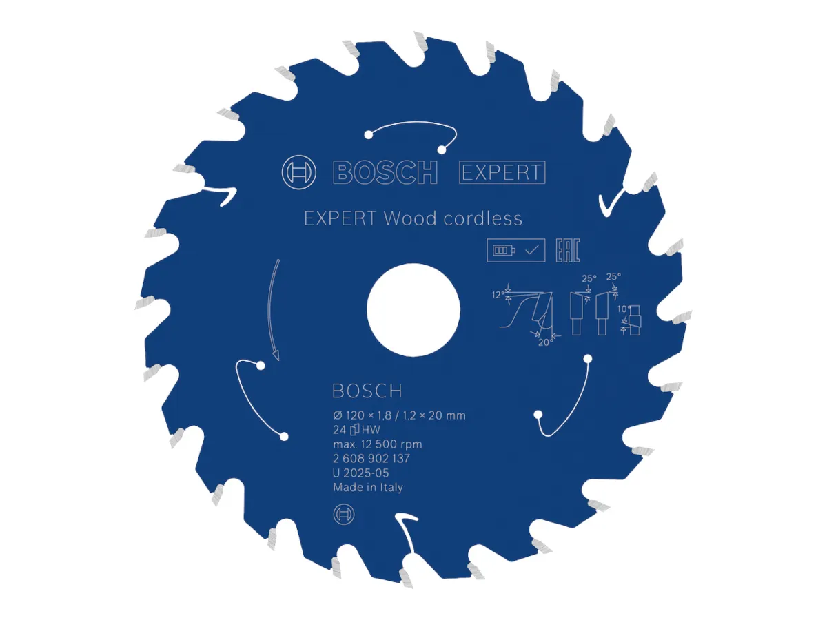 Lame Bosch Expert for Wood 140x20mm spéciale scie sans-fil