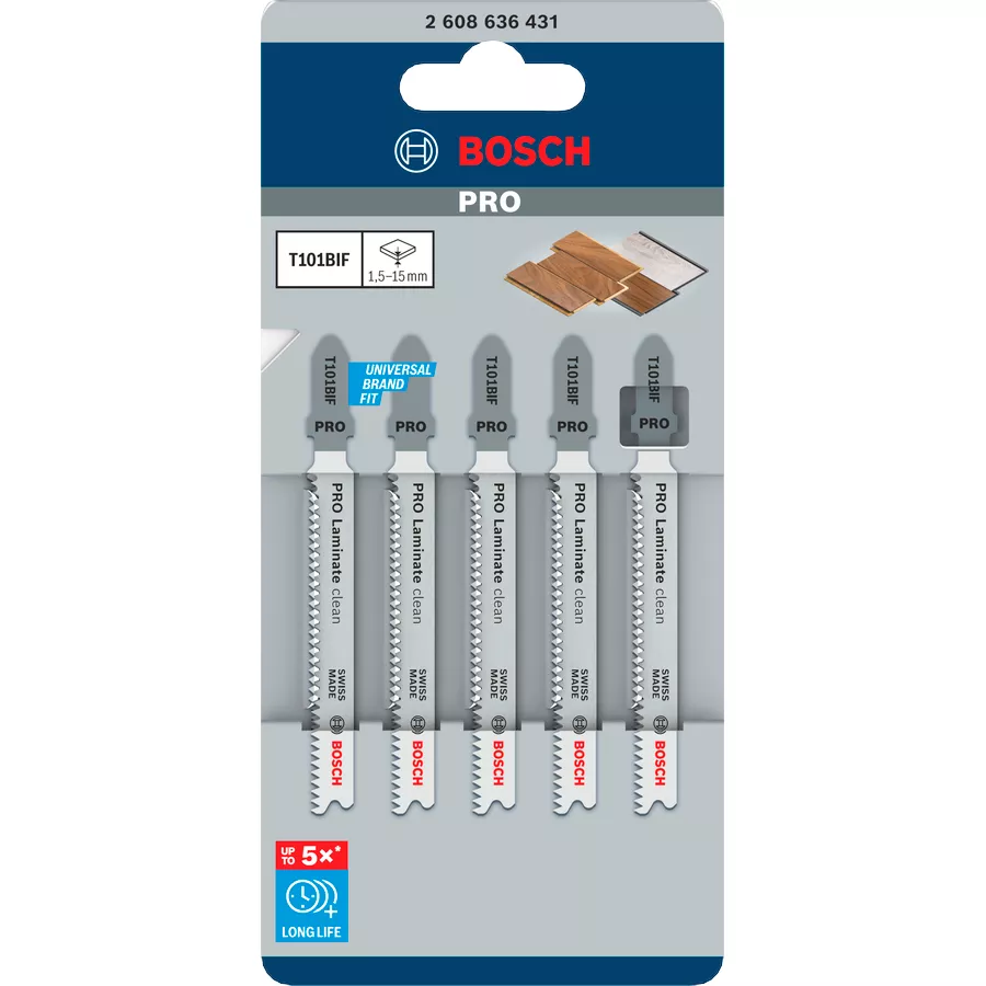 Lame T 101 BIF BOSCH spéciale stratifié