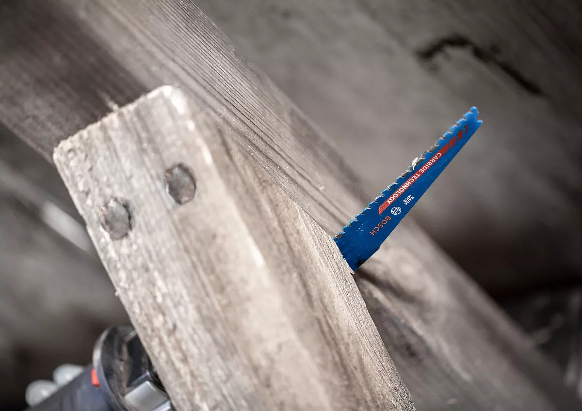 10 Lames Scie Sabre EXPERT Carbure Démolition Bois & Métal 300mm