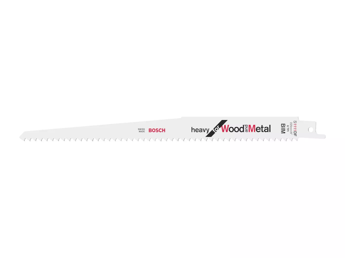Lame de scie sabre BOSCH S 1111 DF (lot de 5)