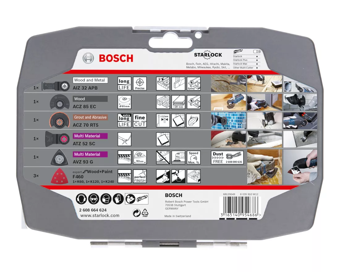 Set renovation Starlock outil multifonction Bosch