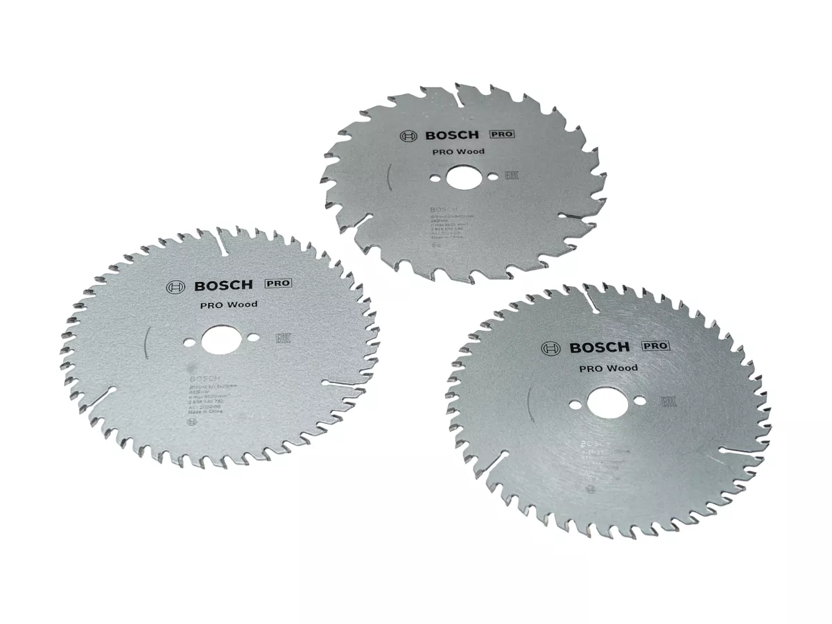 Set 3x lames PRO Wood 160 x 20/16 mm scie circulaire