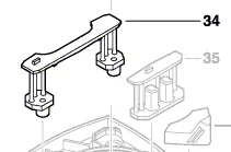 branche oscillante PSM 160 A / PSM 200 AES Bosch