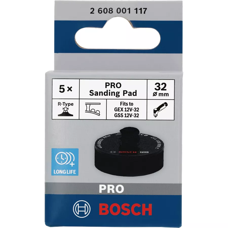 5x plateau ponçage Ø32mm réf. 2 608 001 117 BOSCH