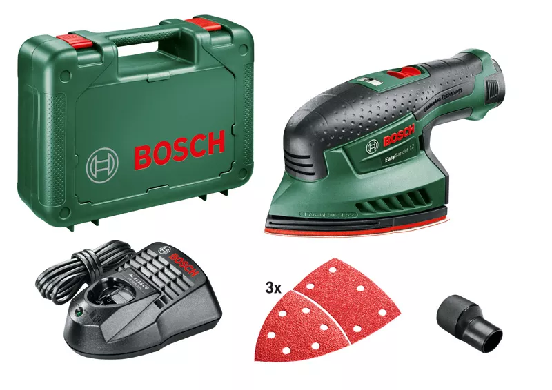 Ponceuse Multi Sans Fil Bosch EasySander 12V - Parfaite Pour Les Petits Travaux De Ponçage