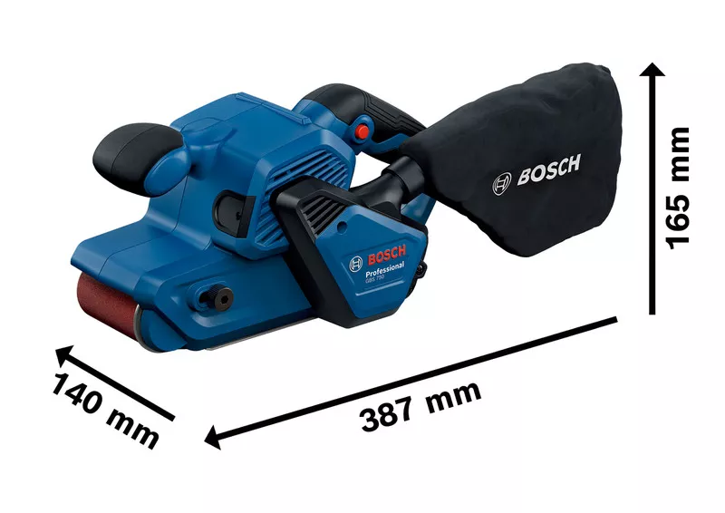 Ponceuse à bande GBS 750 Bosch Professional