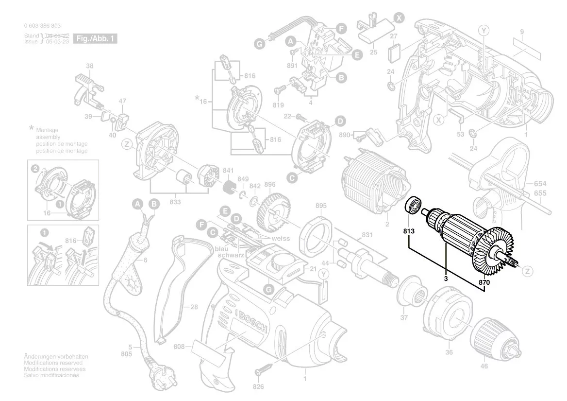 Induit réf. 2 604 011 296 BOSCH