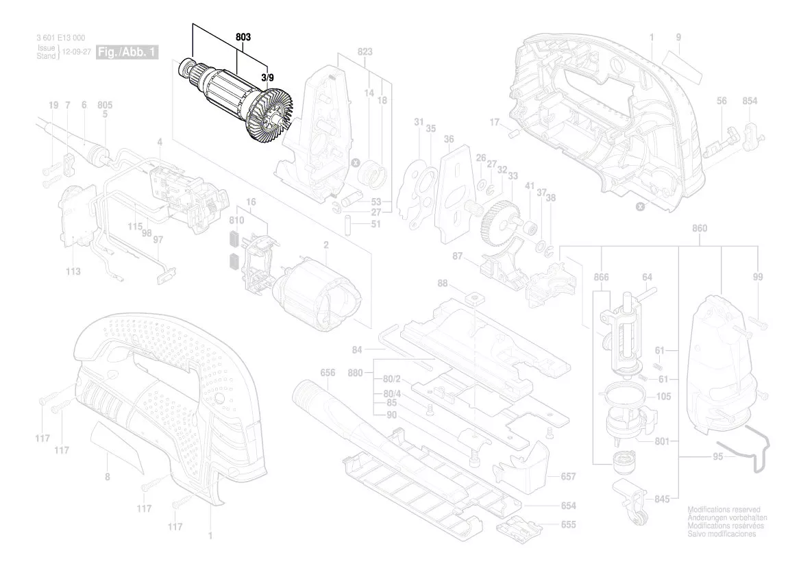 Induit BOSCH réf. 2 604 011 394