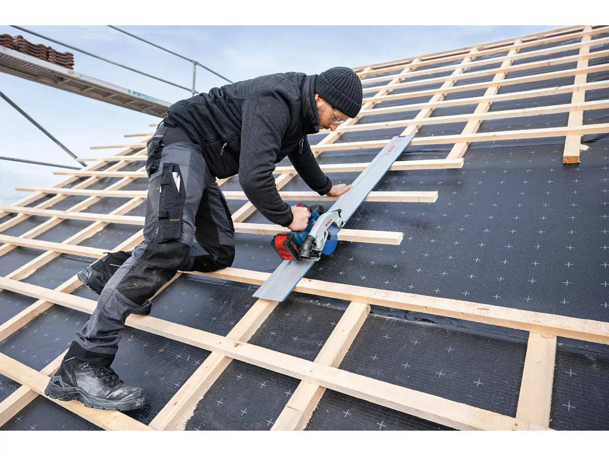Scie circulaire sans fil GKS 18V-57-2 GX BOSCH solo L-Boxx