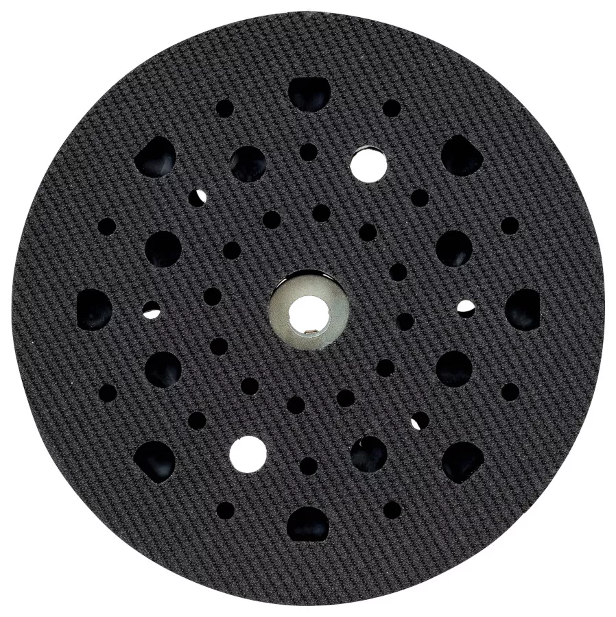 Plateau Ponçage 125mm 3 Trous Pour Ponceuse Excentrique - 2 Pièces, Auto-agrippant, Compatibilité Large