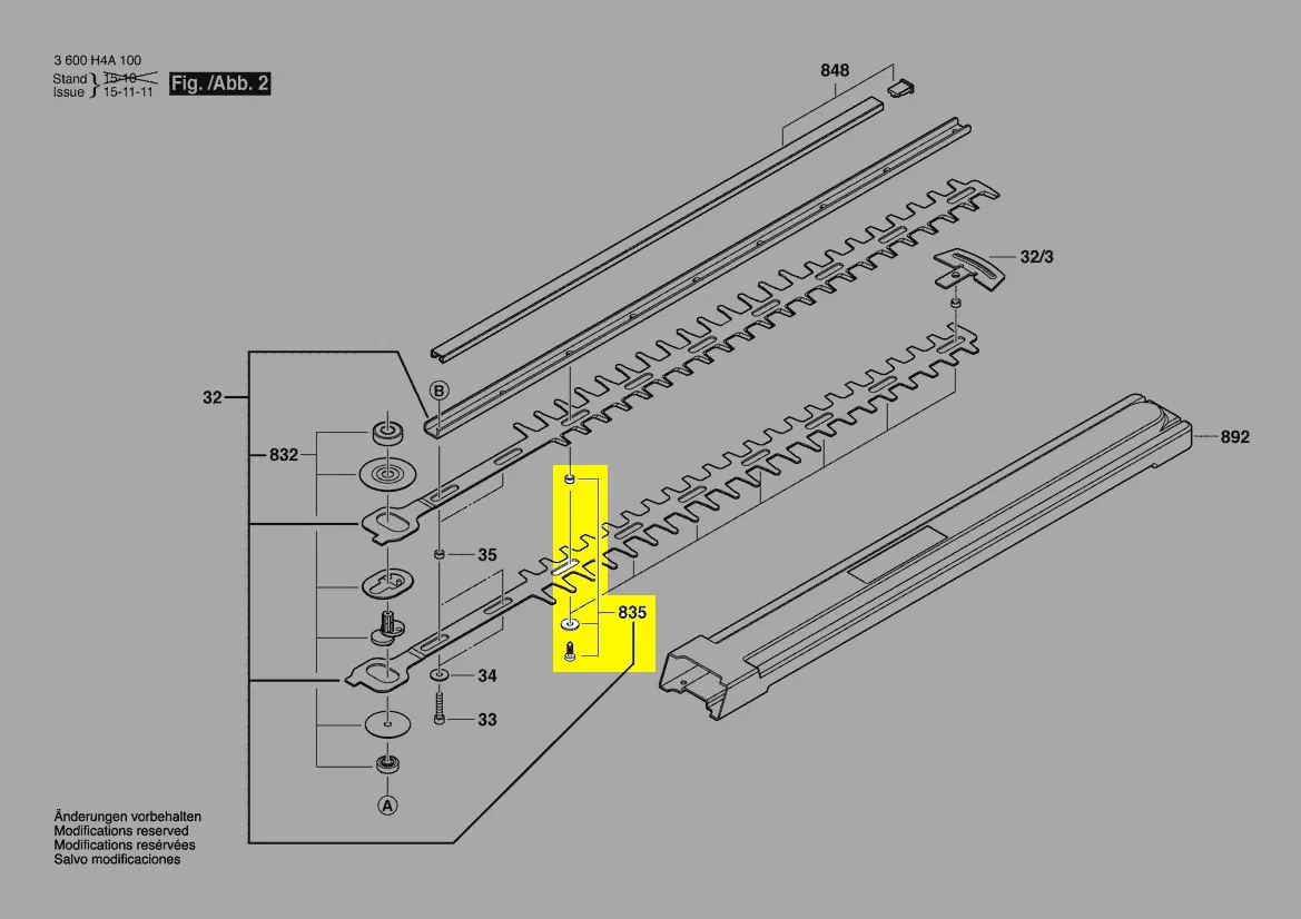 set vis assemblage lame réf. 2 609 005 169 Bosch