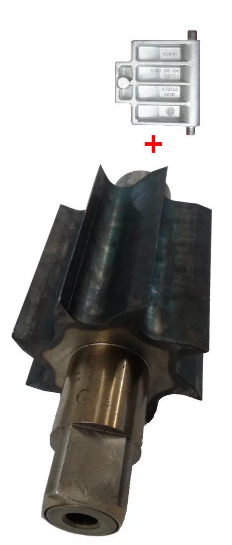 Tête de cisaillement pour Broyeur AXT 2500 HP BOSCH