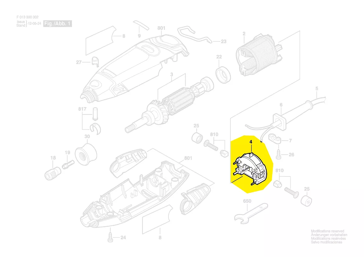 Dremel Schakelaar | Machine Specifiek | Dremel 395 | Online