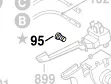 Vis réf. 2 603 410 001 M3x6,5-4,8 BOSCH