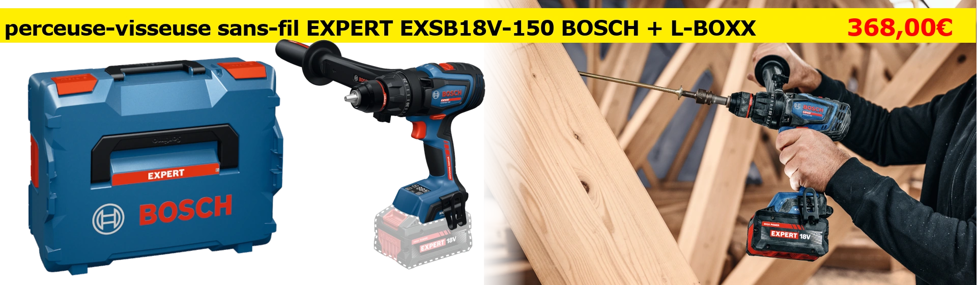 perceuse-visseuse EXSB18V-150 Bosch