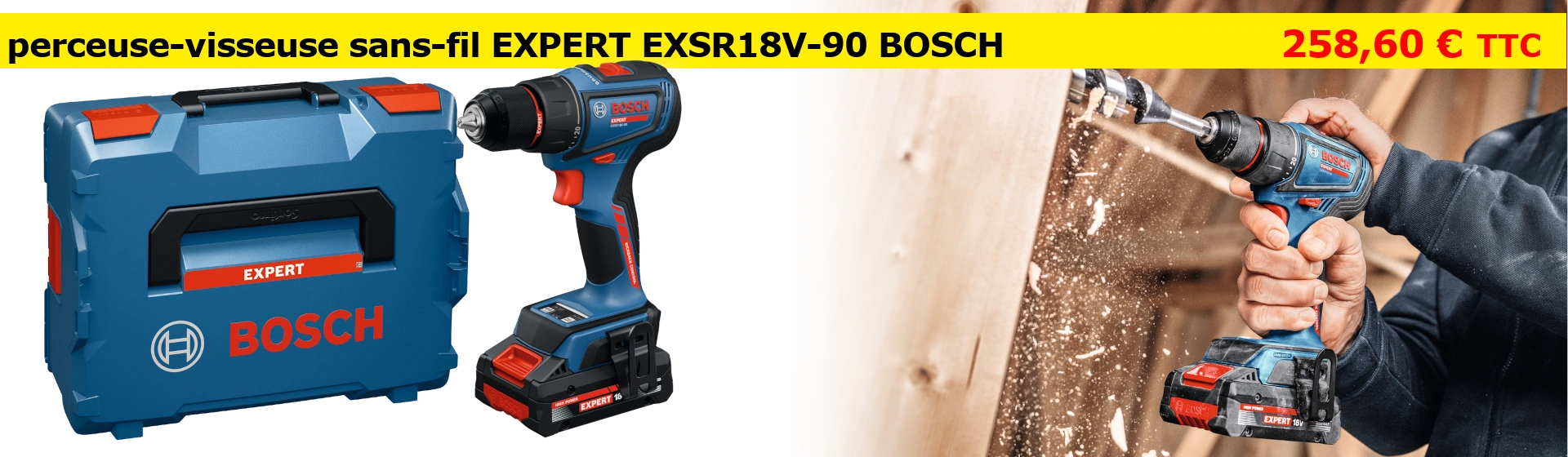 perceuse-visseuse EXSR18V-90 Bosch